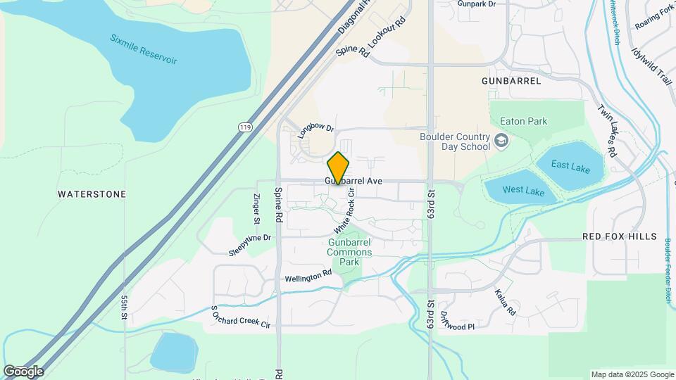 6076 Gunbarrel Ave Map and Location Details