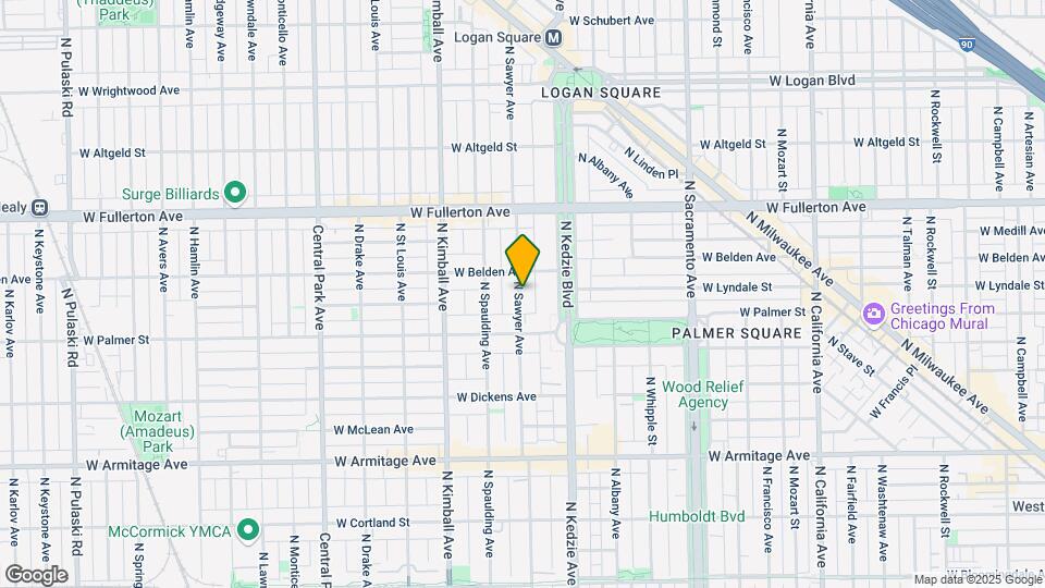 2238 N Sawyer Ave, Unit M04B Map and Location Details