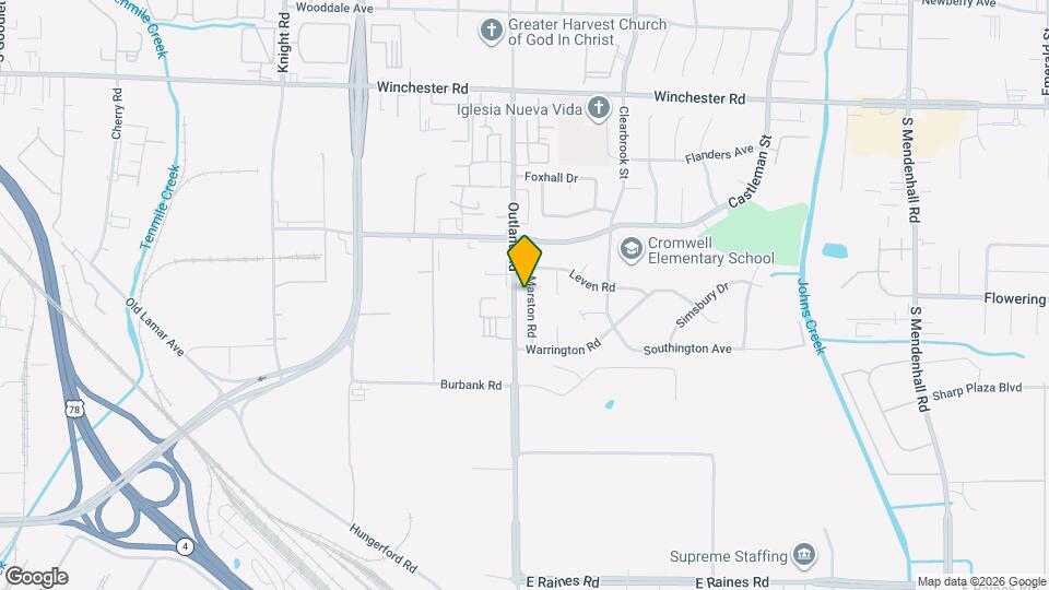 3823 Marston Rd Map and Location Details