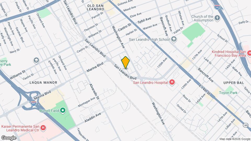 2355 Cherry St Map and Location Details