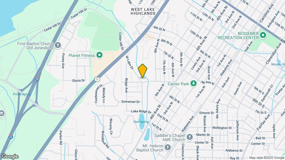 505 W Lake Dr Map and Location Details