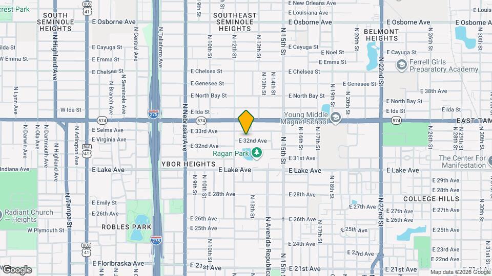 1212 E 32nd Ave Mapa y Detalles de la Ubicación