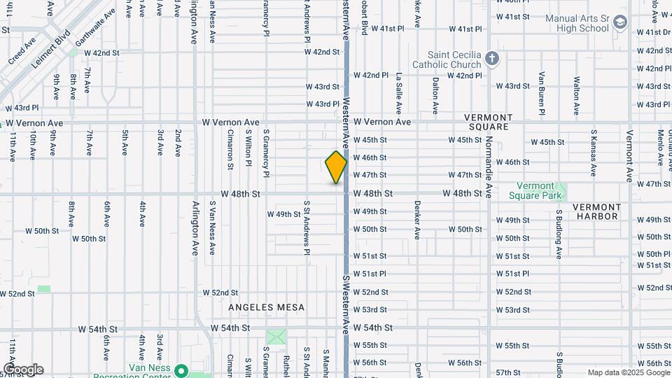 1717 W 48th St Map and Location Details