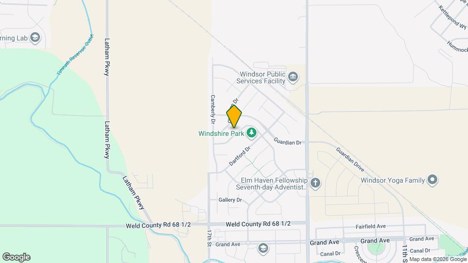 1632 Clarendon Dr Map and Location Details