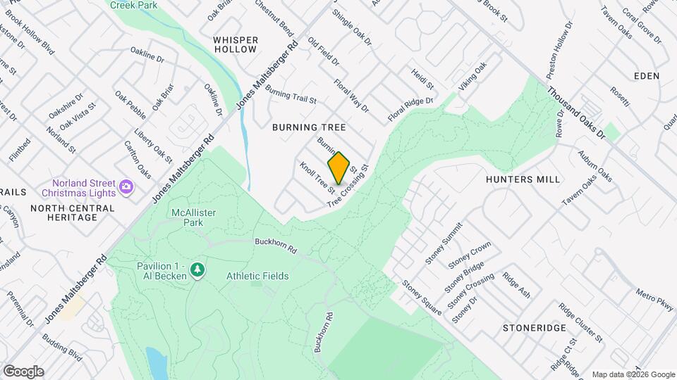 2755 Knoll Tree St Map and Location Details