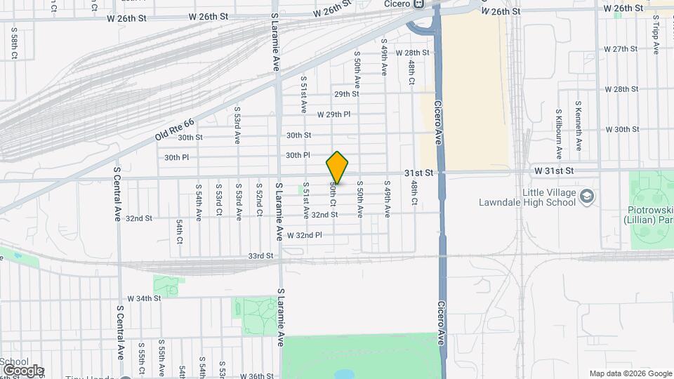 3119 50th Ct Map and Location Details