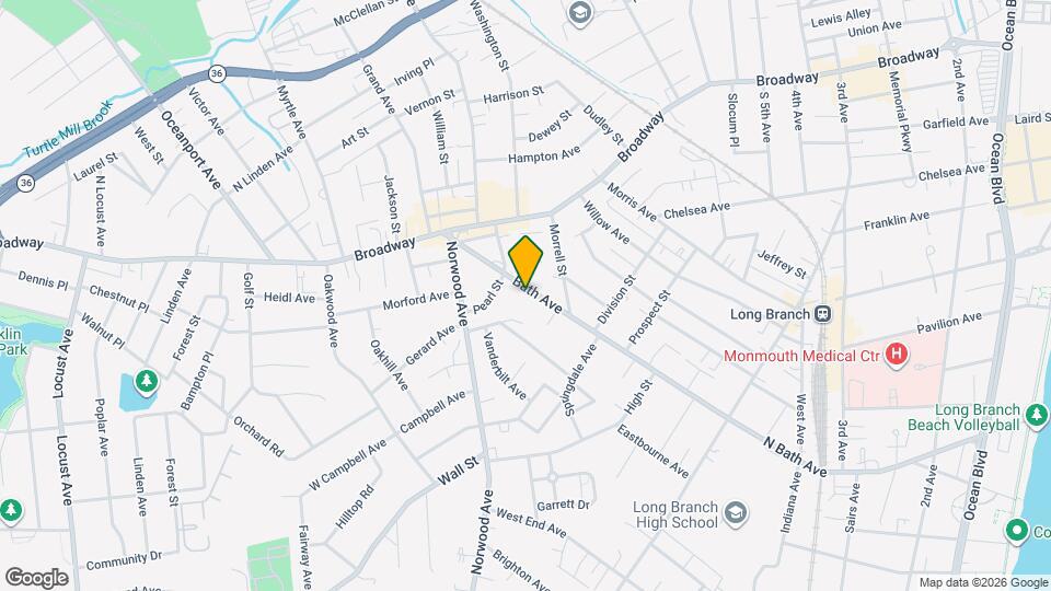 478 Bath Ave, Unit 1A Map and Location Details