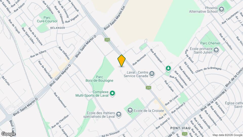 124-126 Paul-Comtois Tsse Map and Location Details