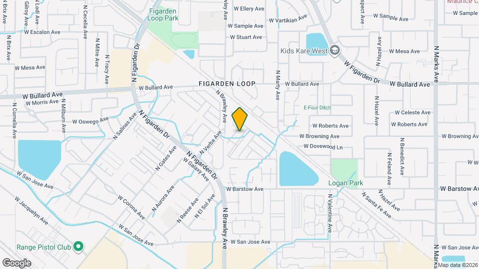 5613 N Citrus Ln Map and Location Details
