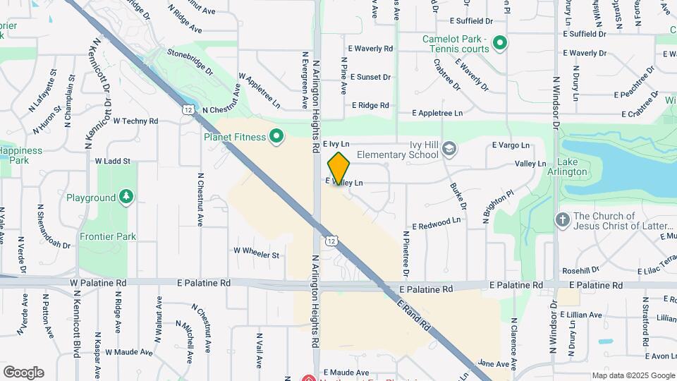 303 E Valley Ln, Unit 303 Map and Location Details