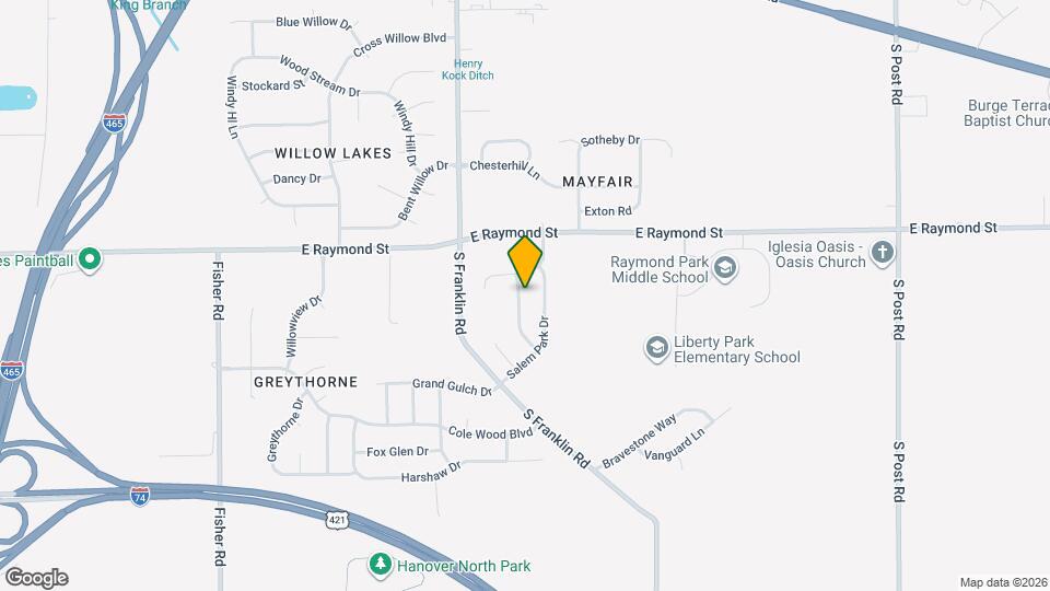 2271 Layton Park Dr Map and Location Details