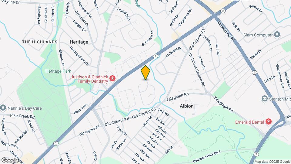 2000 S Woodmill Dr Map and Location Details