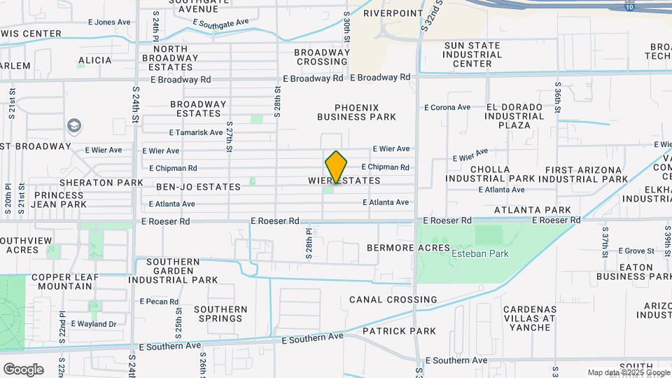 2921 E Mobile Ln Mapa y Detalles de la Ubicación