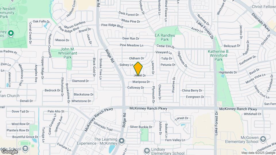 5901 Jewel Dr Map and Location Details