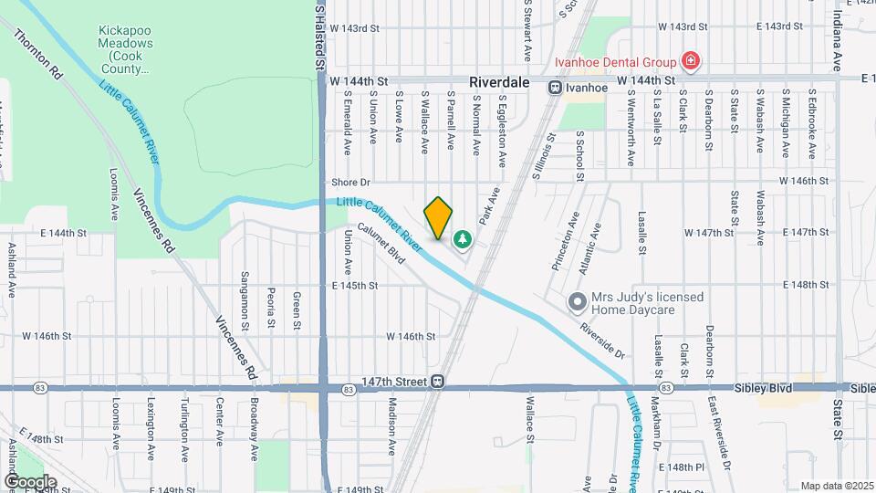 320 Streamside Dr Map and Location Details