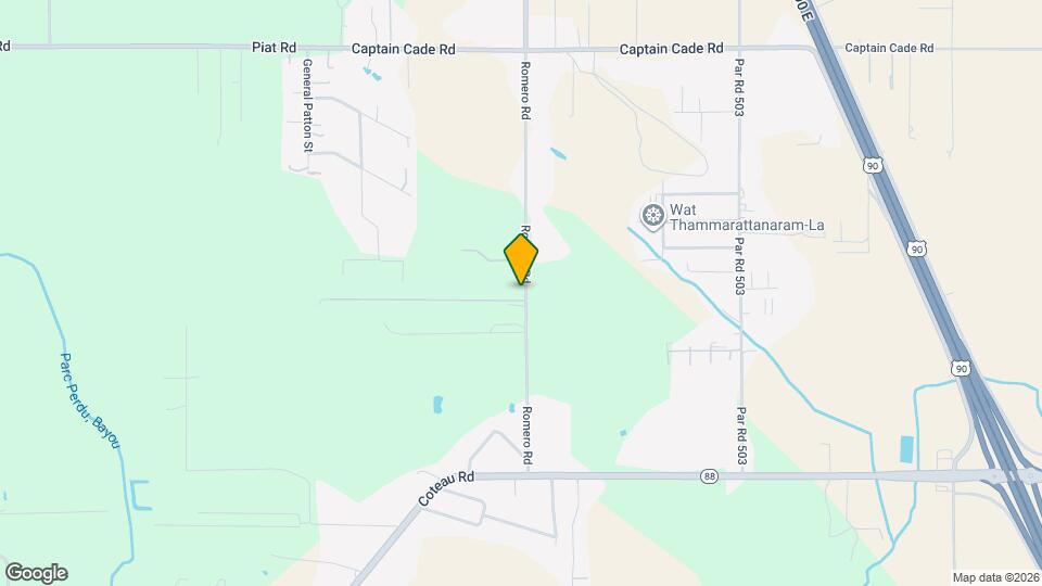 3902 Romero Rd Map and Location Details