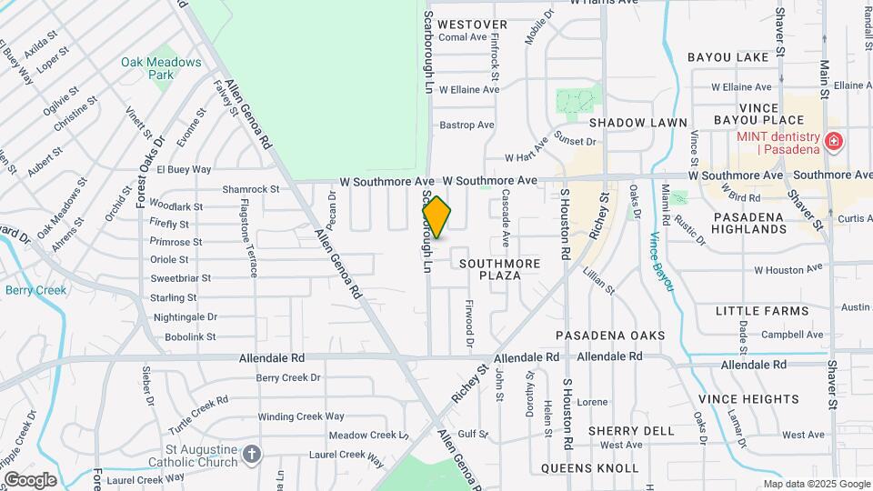 1513 Scarborough Ln Map and Location Details