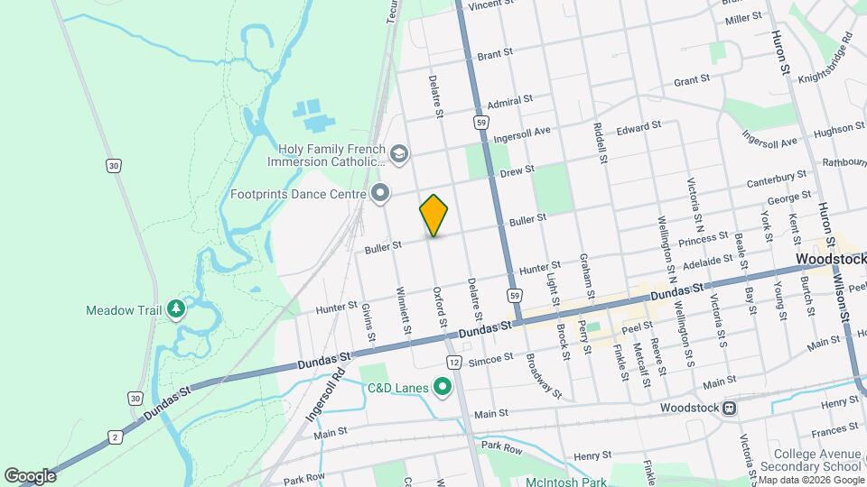 284 Buller St Map and Location Details