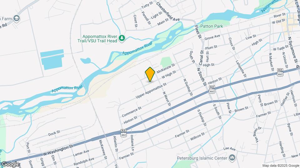 1132 W High St Map and Location Details