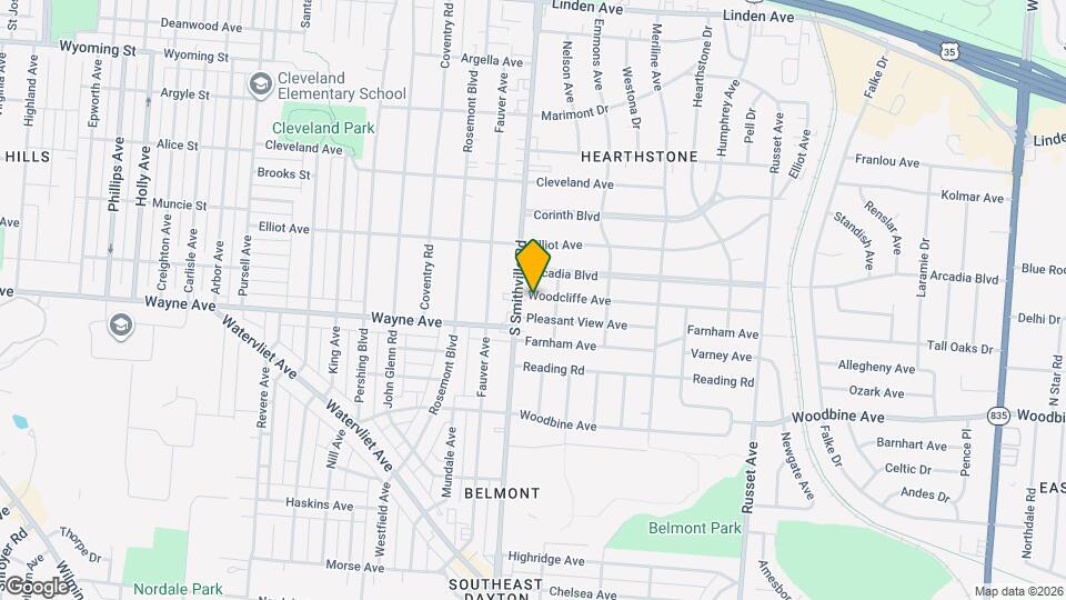 4014 Woodcliffe Ave Map and Location Details