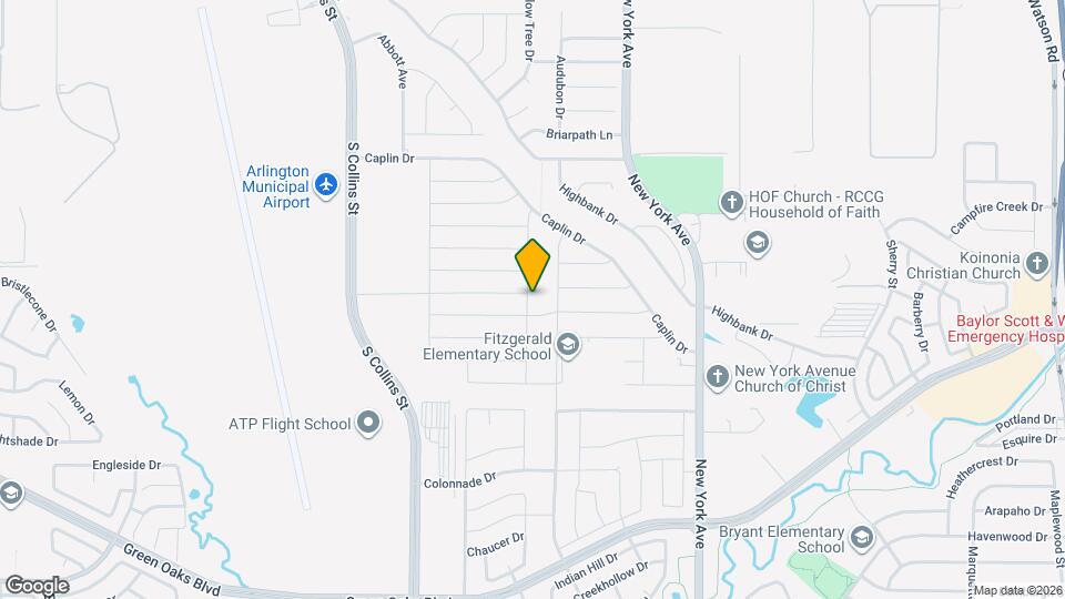 5103 Nocona Ln Map and Location Details