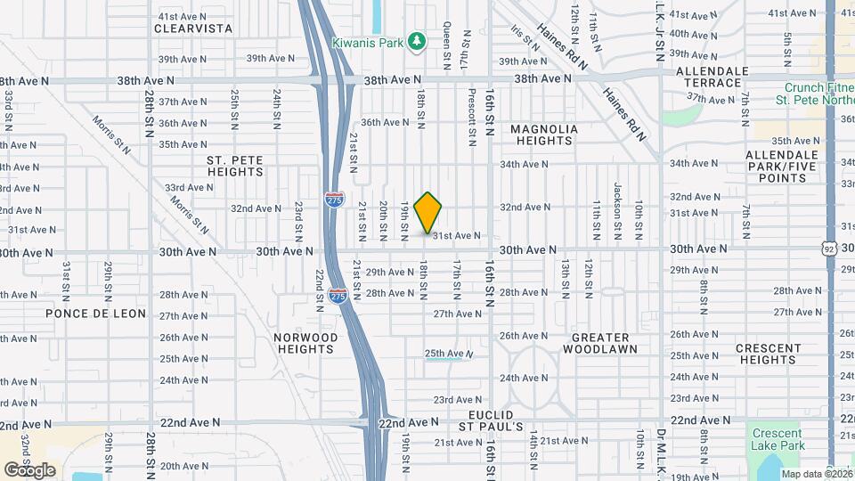 1758 31st Ave N Mapa y Detalles de la Ubicación