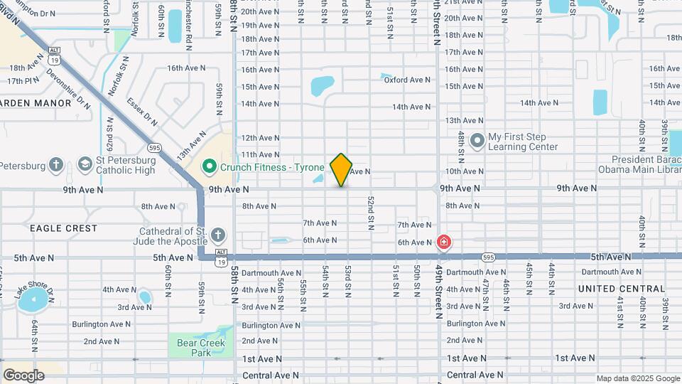 5318 9th Ave N Map and Location Details