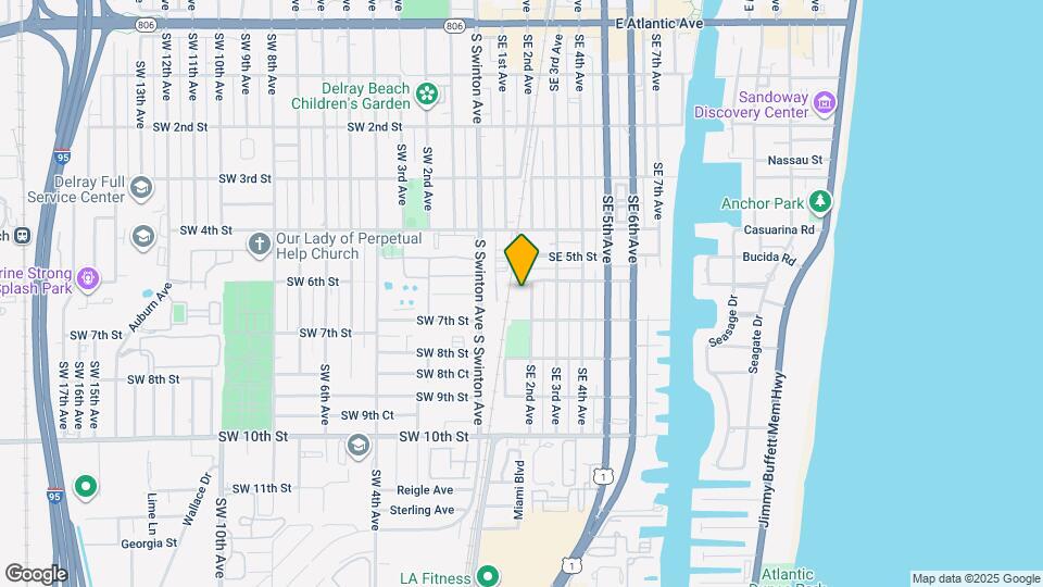 608 SE 2nd Ave Map and Location Details