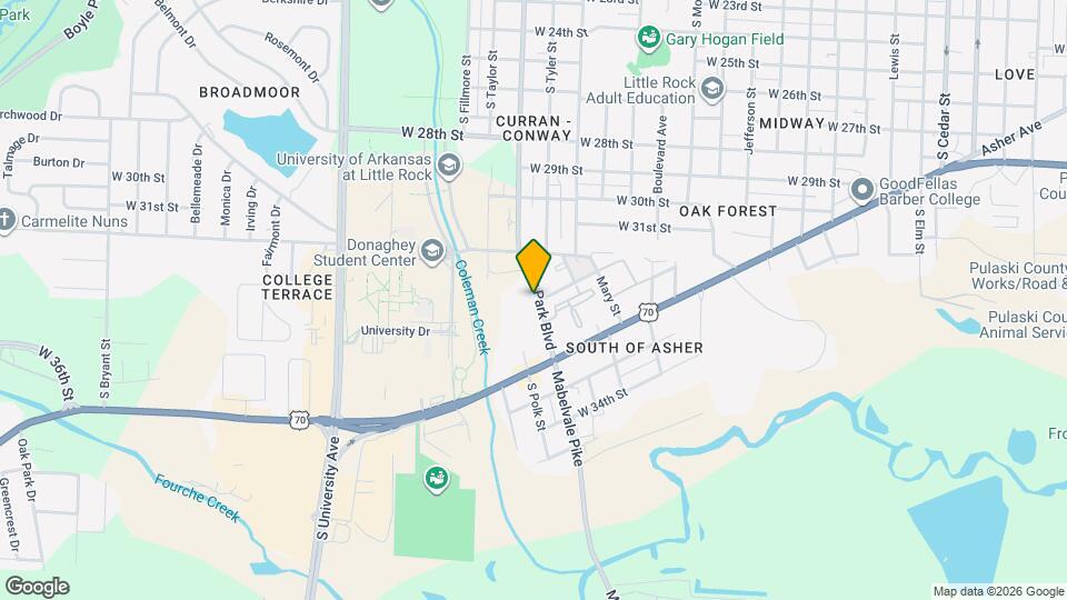 South Oaks Apartments Leasing Map and Location Details