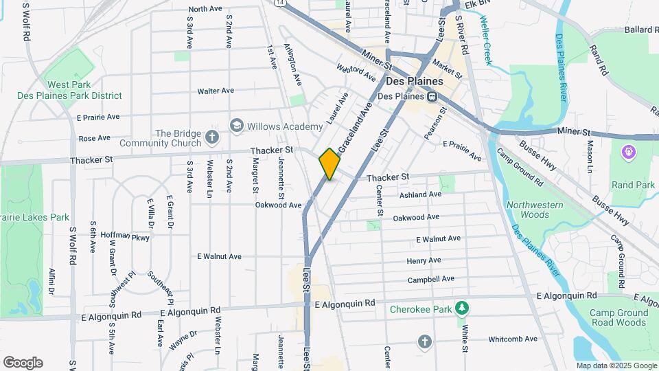 905 Graceland Ave Mapa y Detalles de la Ubicación