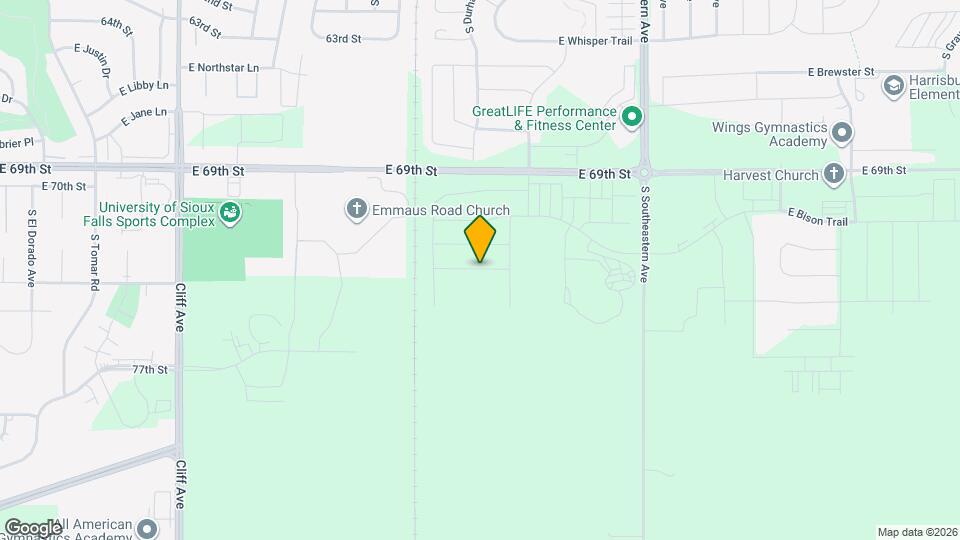 2314 E Jetty Pl Map and Location Details