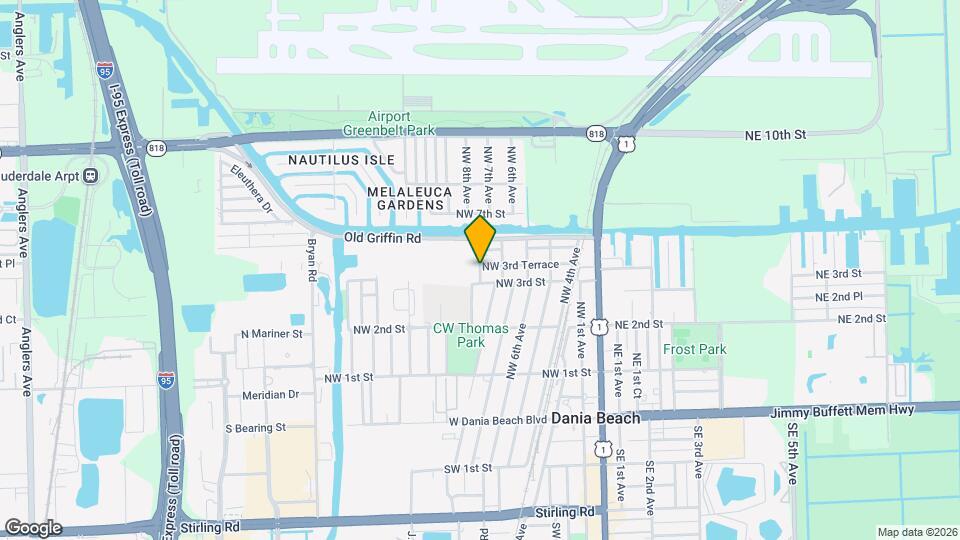 855 NW 3rd St Map and Location Details