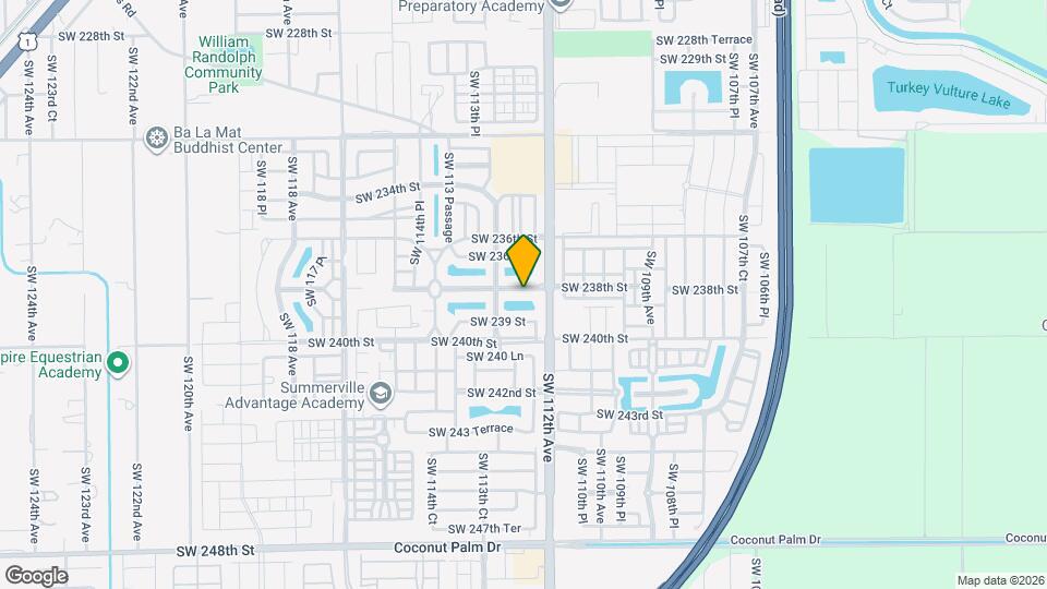 11232 SW 238th St, Unit N2324 Map and Location Details