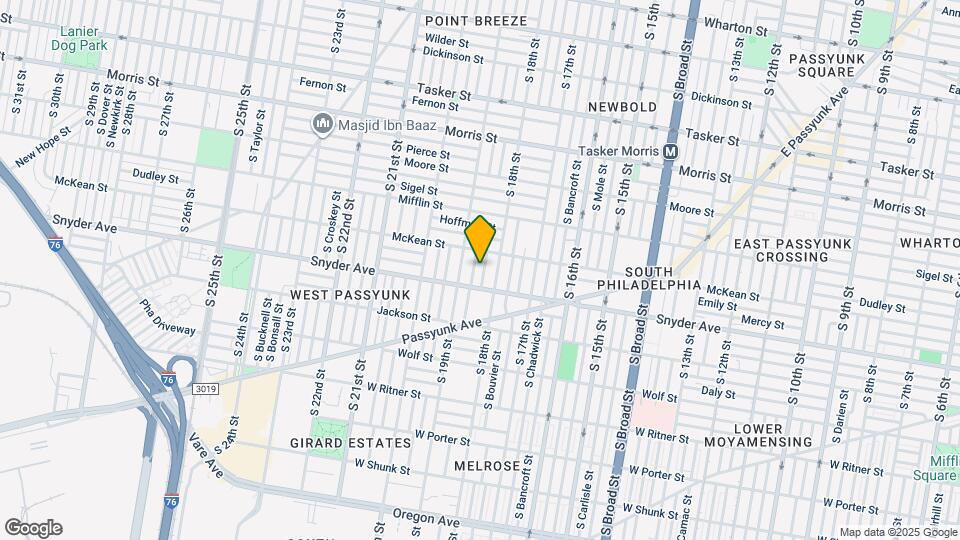 2026 S Cleveland St Map and Location Details