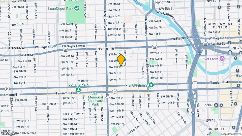 1036 SW 4th St Map and Location Details