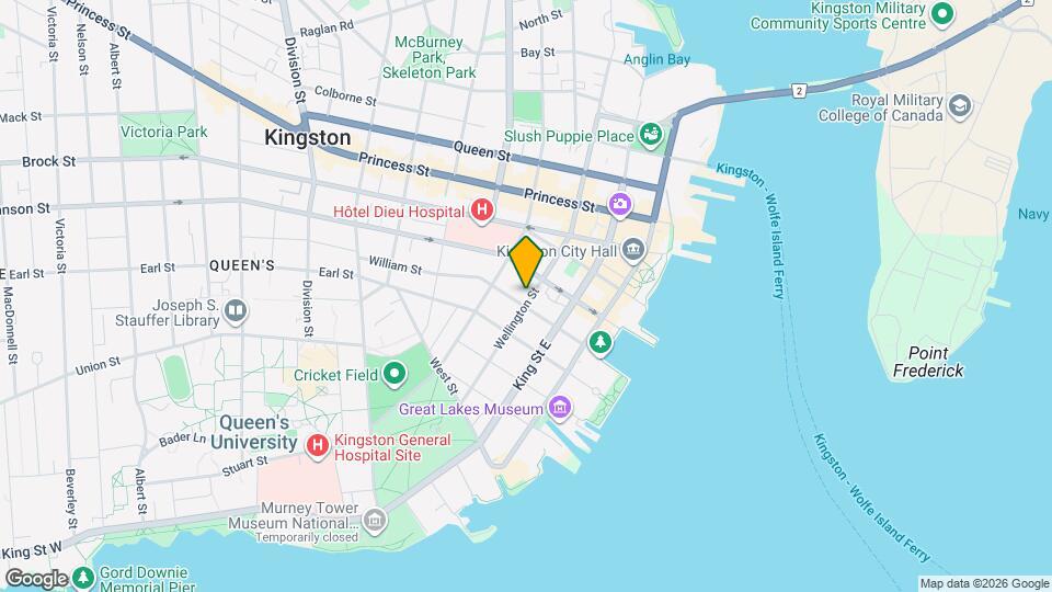 104 Wellington St Map and Location Details