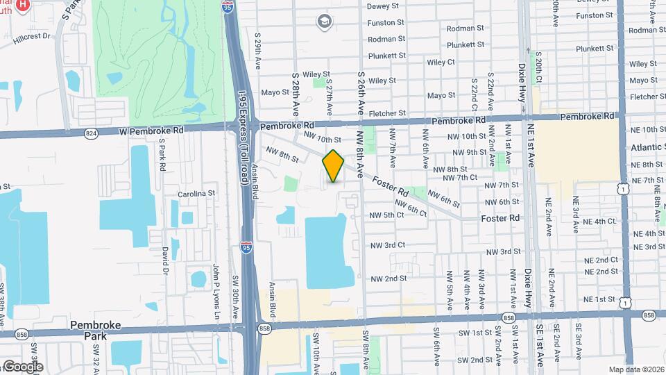 843 NW 7th St Map and Location Details