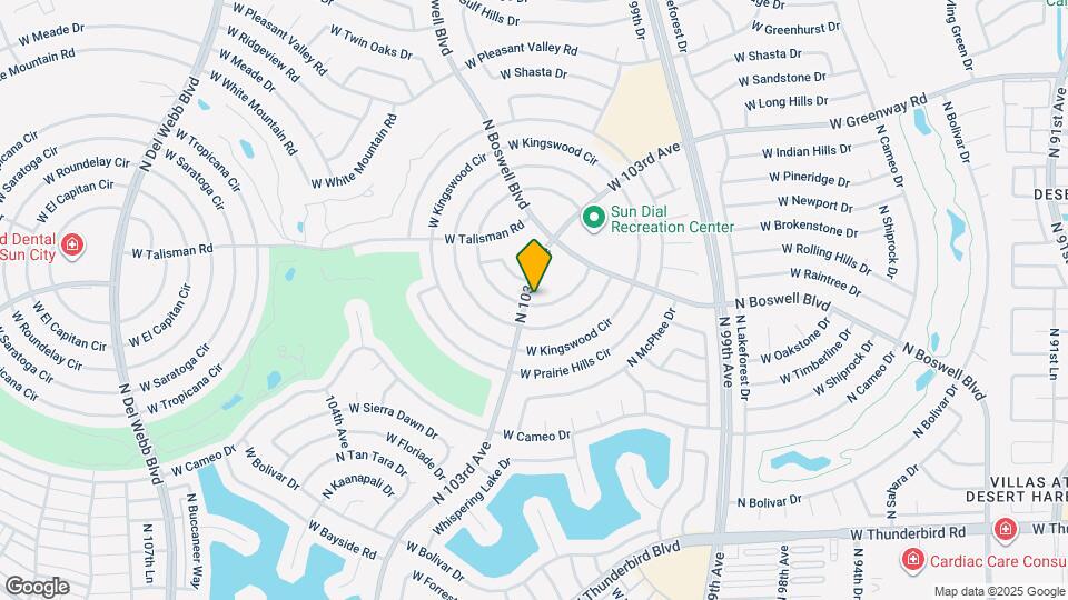 9901 W Bright Angel Cir Map and Location Details
