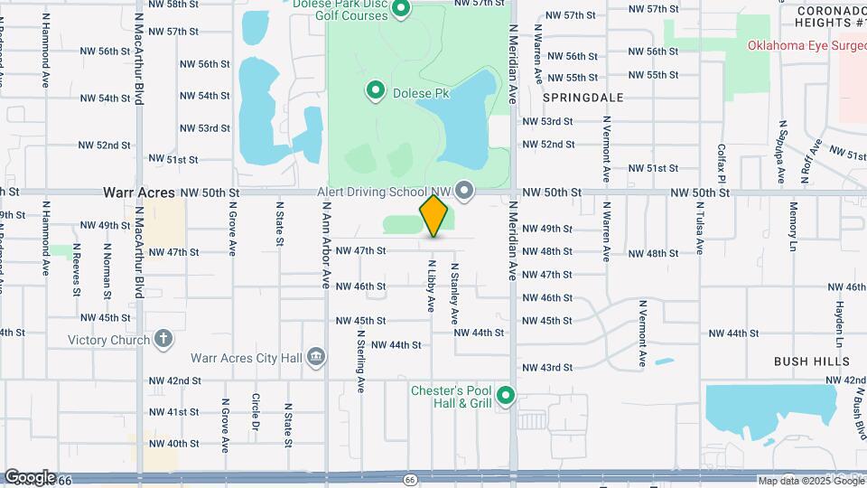 5117 NW 47th St Map and Location Details