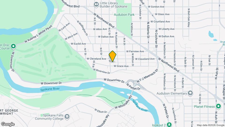 3024 W Grace Ave Map and Location Details