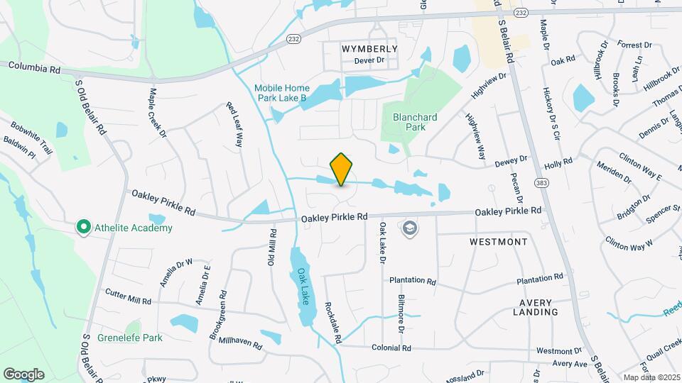 289 Ashbrook Dr Map and Location Details