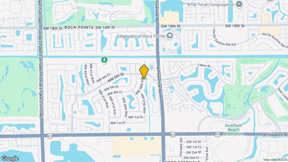 544 NW 38th Ave Map and Location Details