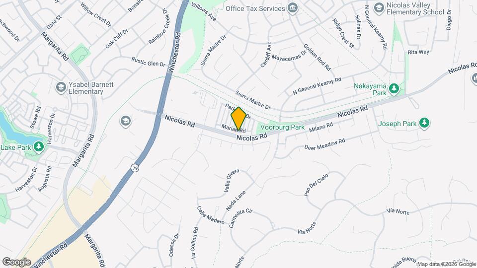 27575 Marian Rd Map and Location Details