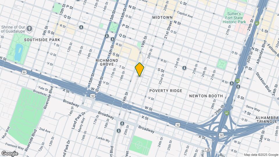 T20 Lofts Mapa y Detalles de la Ubicación