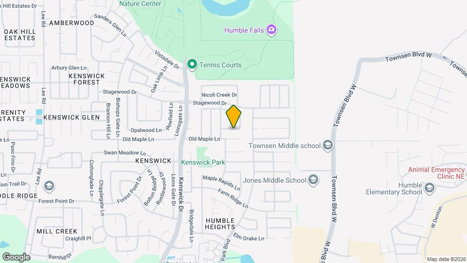 8818 Cornina Dr Map and Location Details