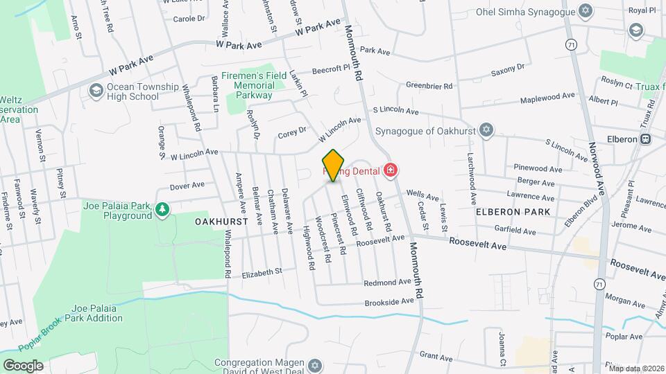 432 Harnell Ave Map and Location Details