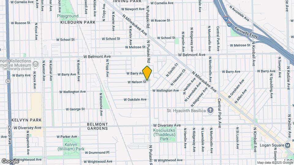 4005 W Nelson St Map and Location Details