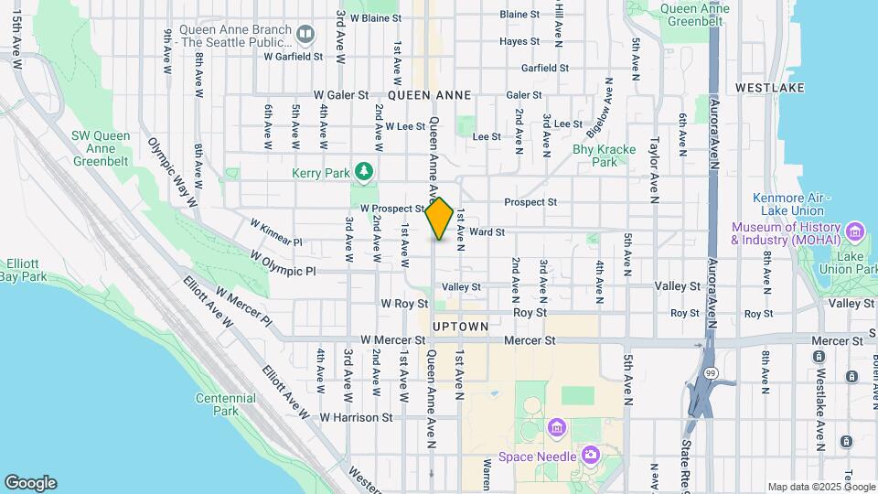 Queen Anne Apartments Mapa y Detalles de la Ubicación