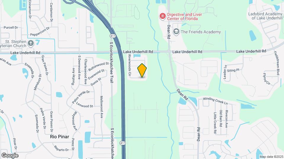 668 Riverwoods Cir Map and Location Details