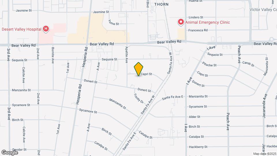 17373 Capri St Map and Location Details